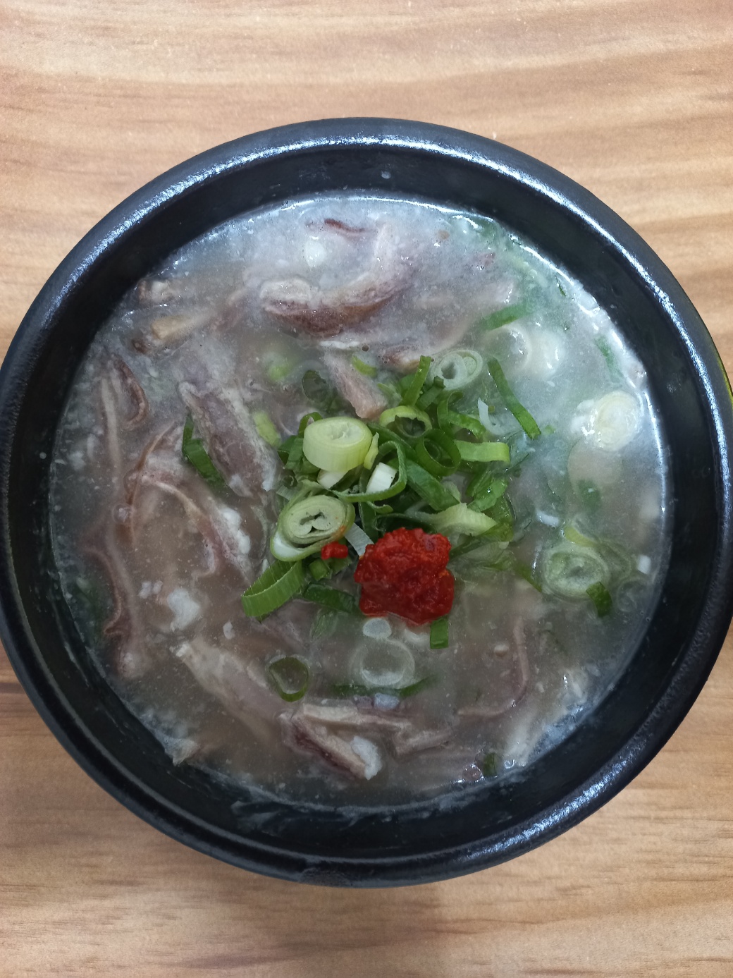 Offal and Rice Soup