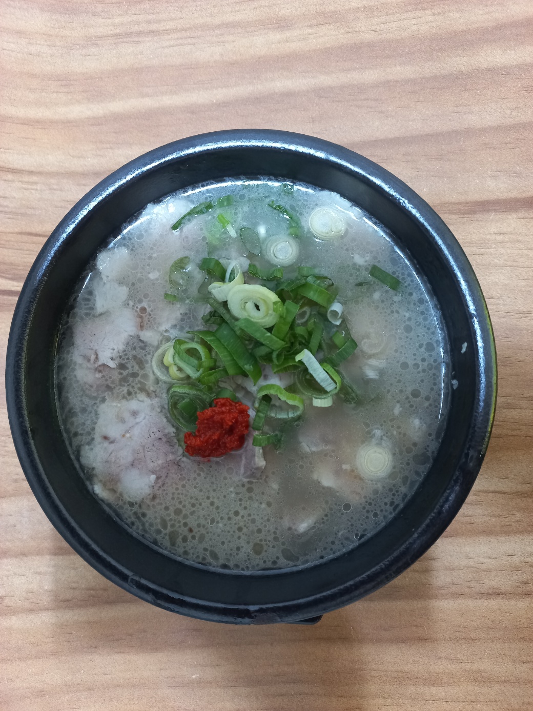 Pork and Rice Soup