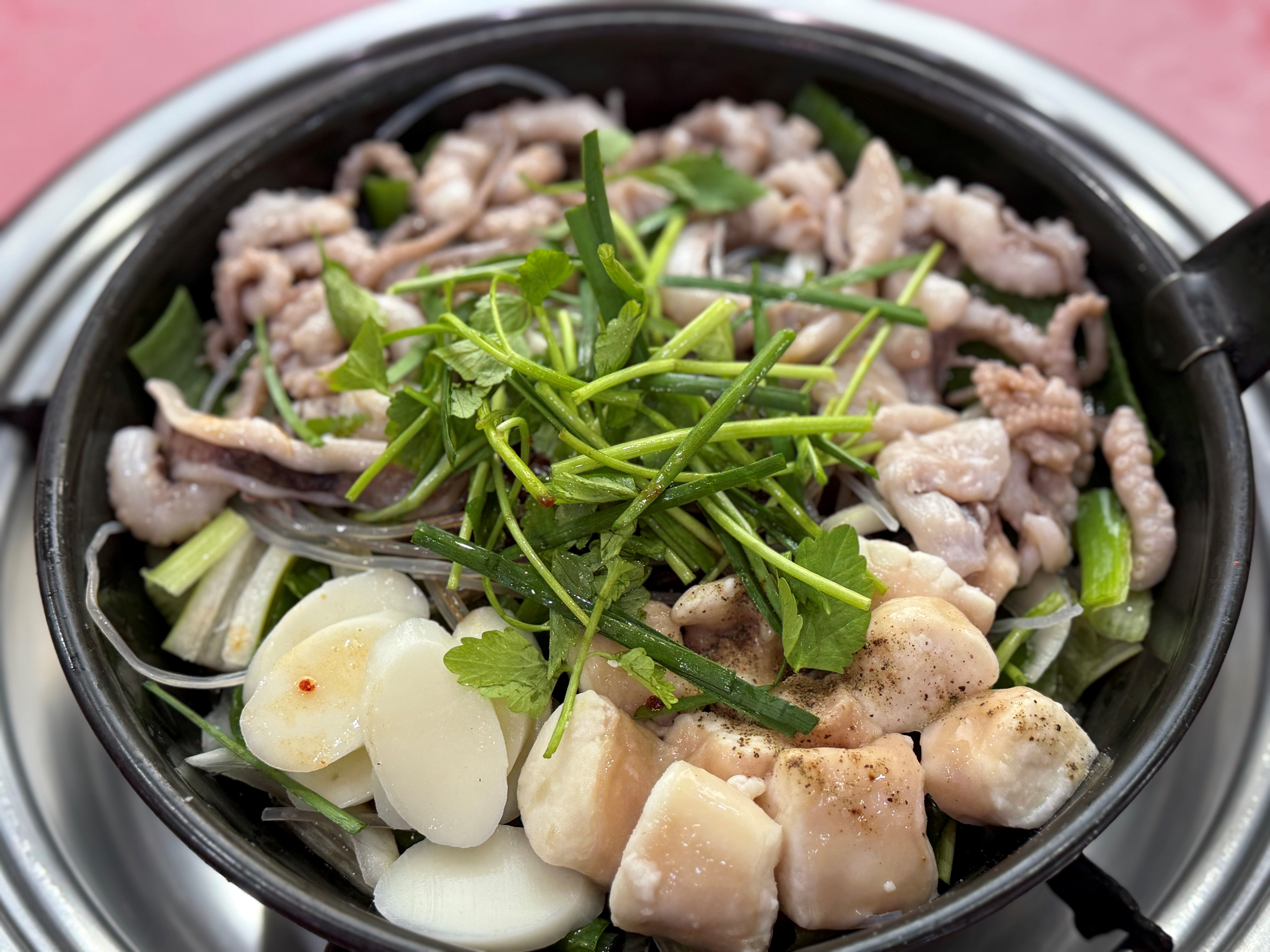 Stir-fried Octopus and Intestines