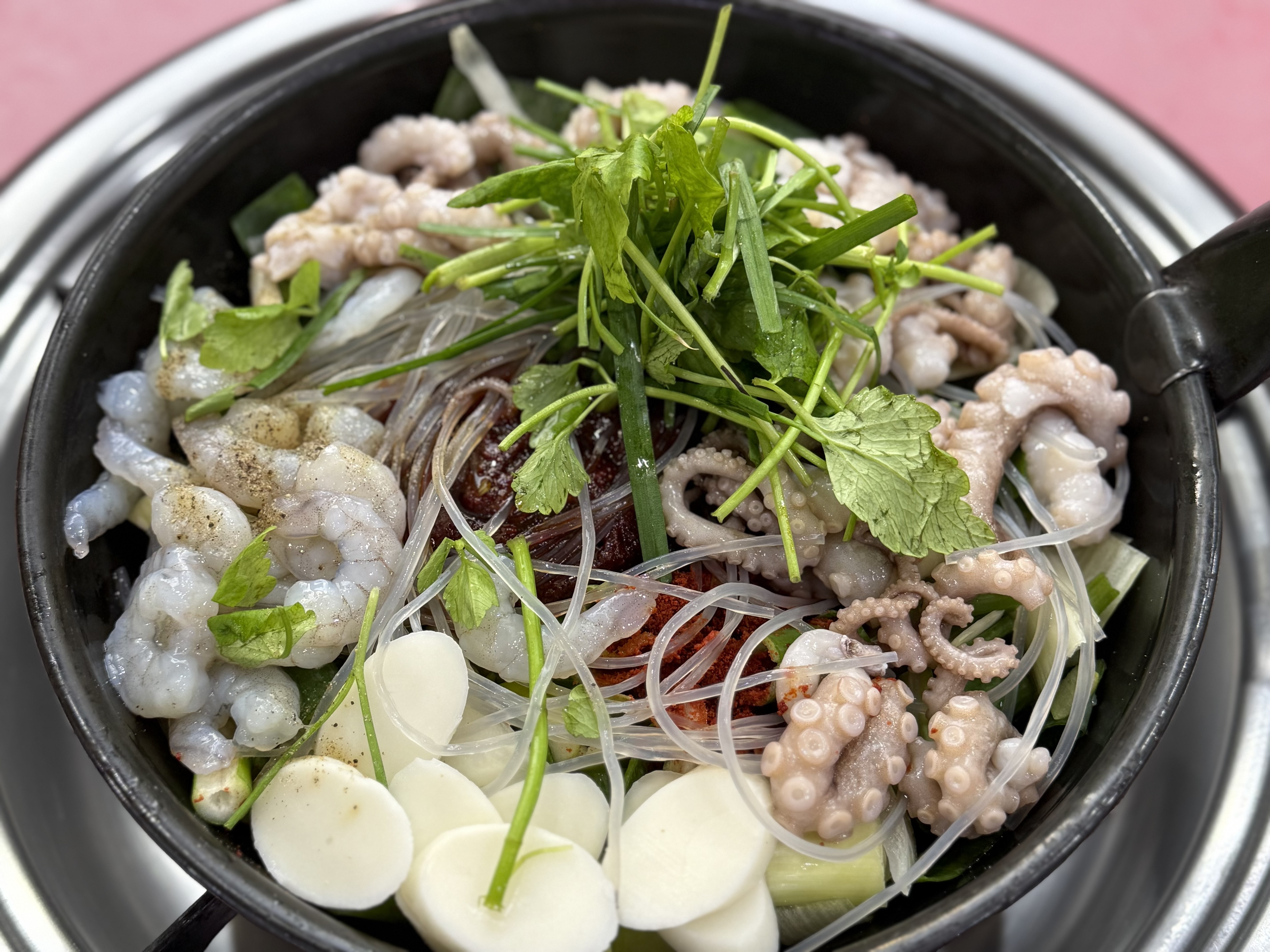 Stir-fried Octopus and Shrimp