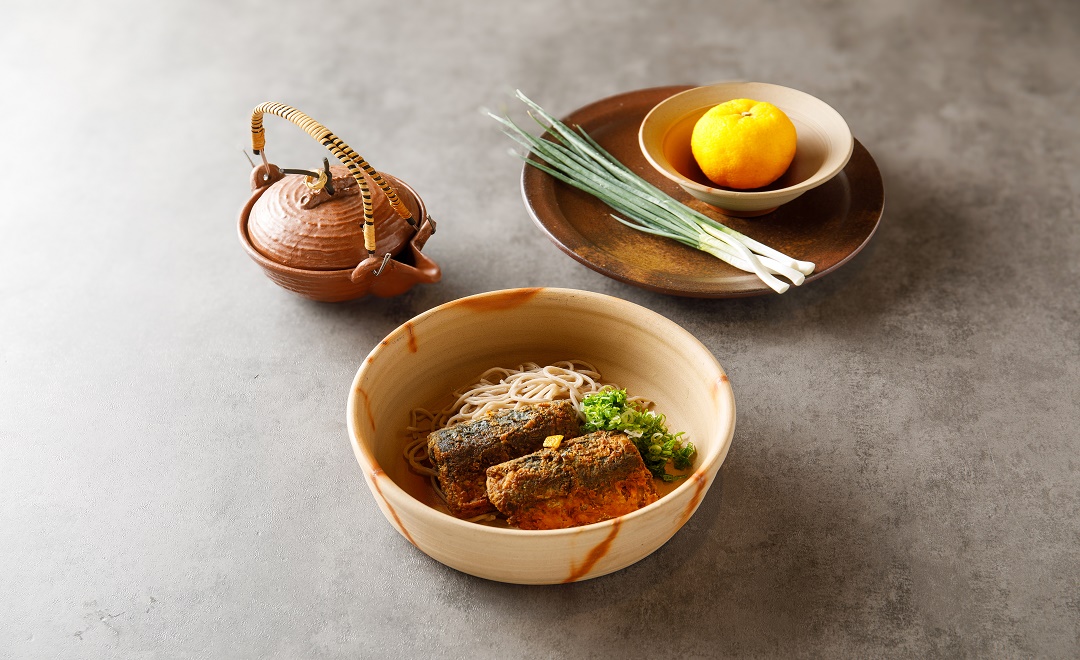 Saba Soba [Grilled Mackerel Soba]