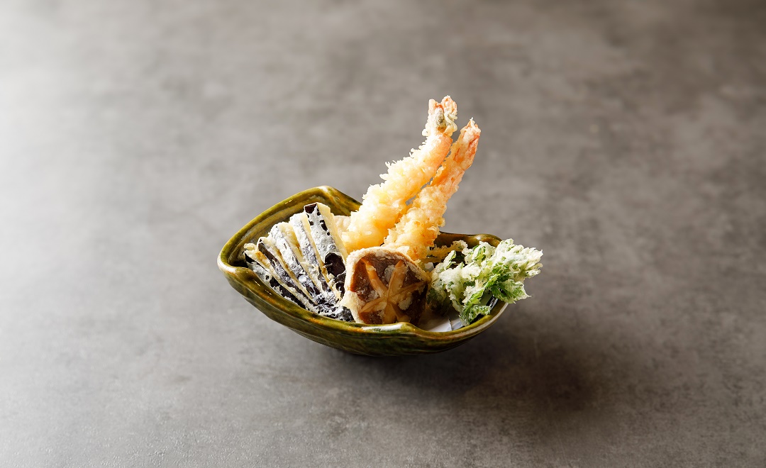 Assorted Deep-fries (Shrimp 2pcs, Deep-fried Vegetables)
