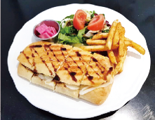 Bulgogi Panini: Ciabatta, Bulgogi, Onion, Cheese