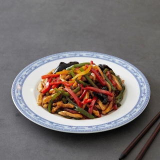 Stir-fried Chili Peppers and Pork
