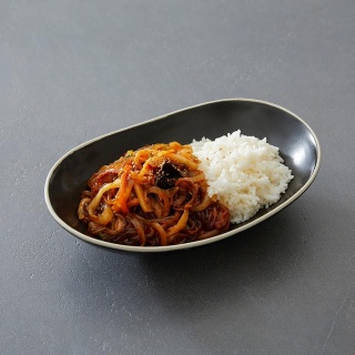 Japchae with Rice
