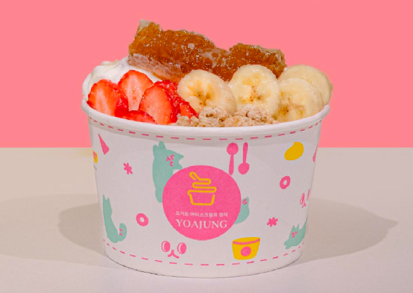 Seolhyang Strawberry + Banana + Honeycomb Honey + Chocolate Granola
