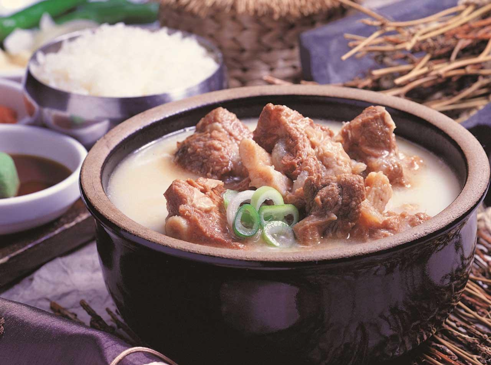 Galbi and Rice Soup