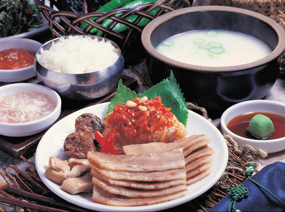 Boiled Pork Slices Set Menu