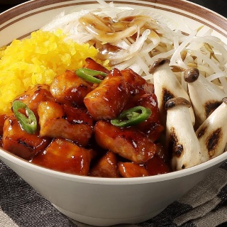 Stir-fried Pork Jowl with Rice