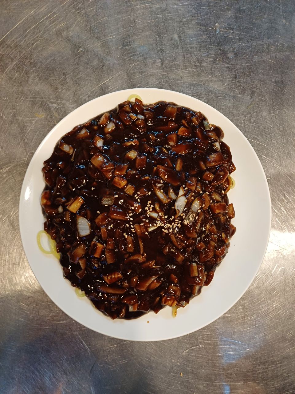 Three-delicacy Black Bean Sauce Noodles