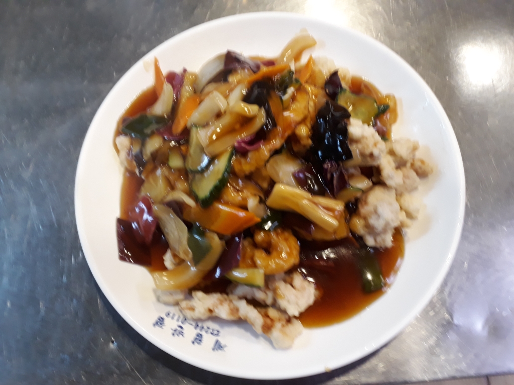 Deep-fried Pork with Sweet and Sour Sauce