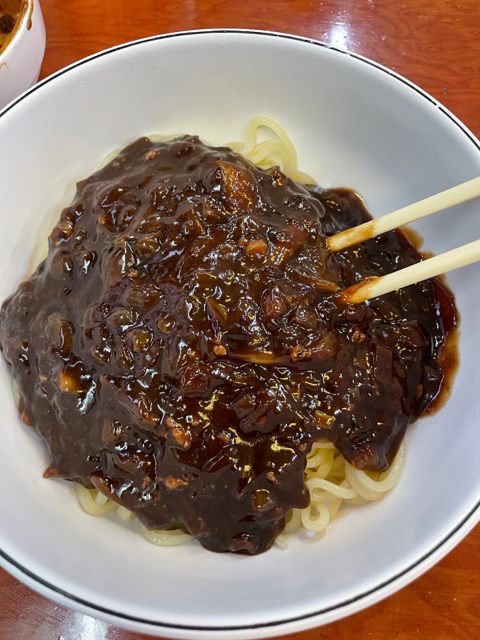 Minced Black Bean Sauce Noodles