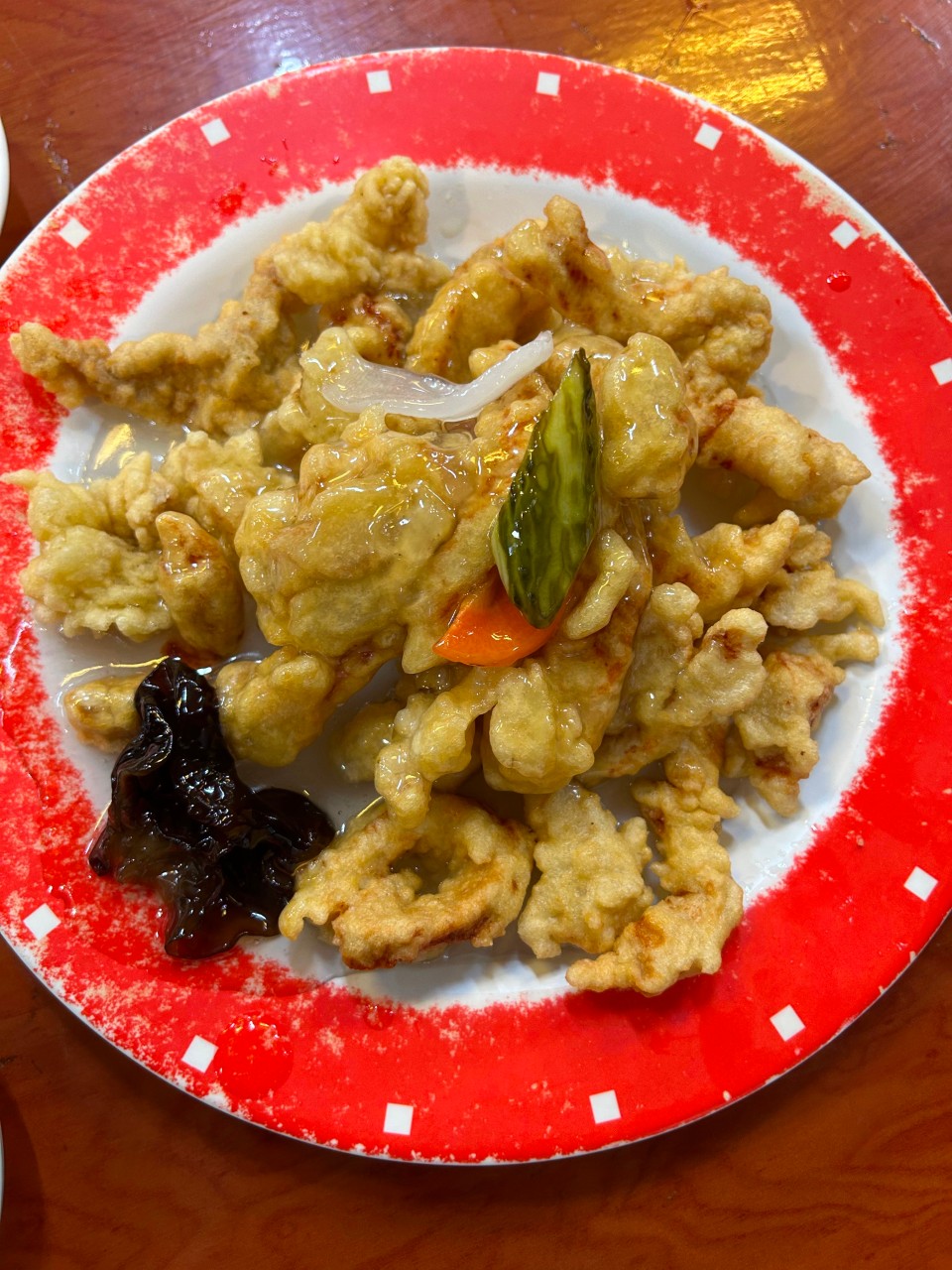 Deep-fried Pork with Sweet and Sour Sauce