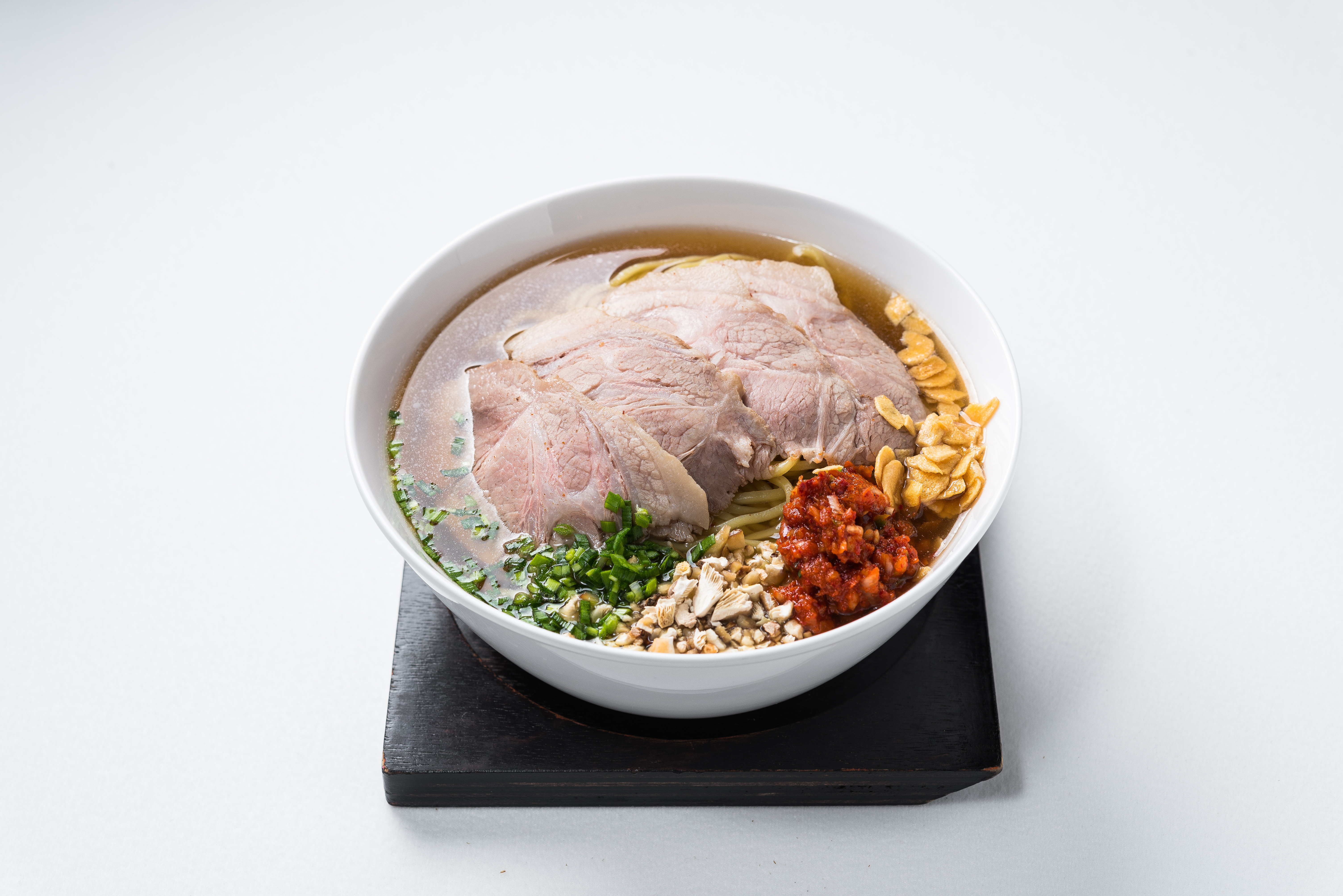 Warm Noodles with Boiled Pork
