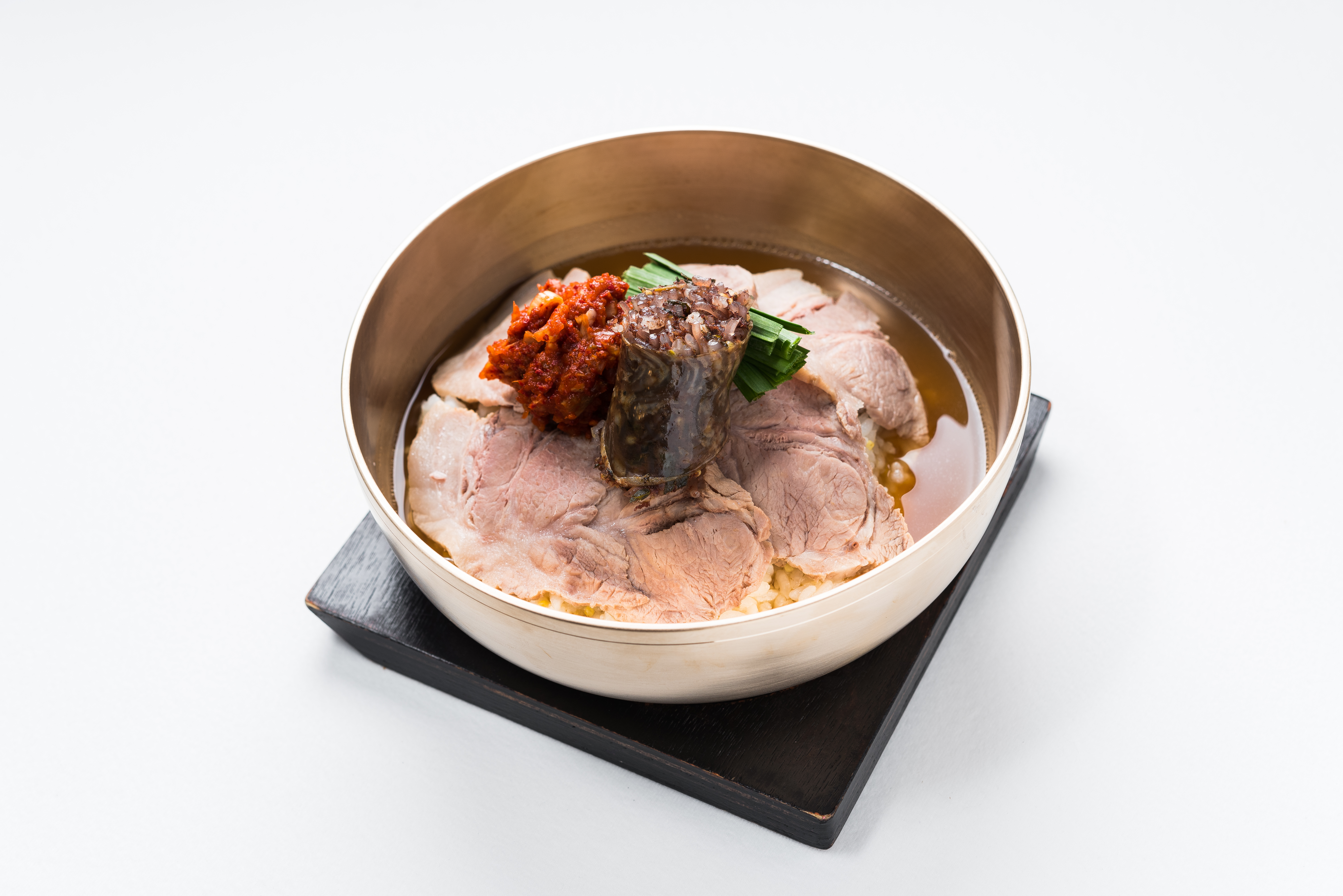 Pre-Mixed Pork Soup with Rice (Toryeom Gukbap)
