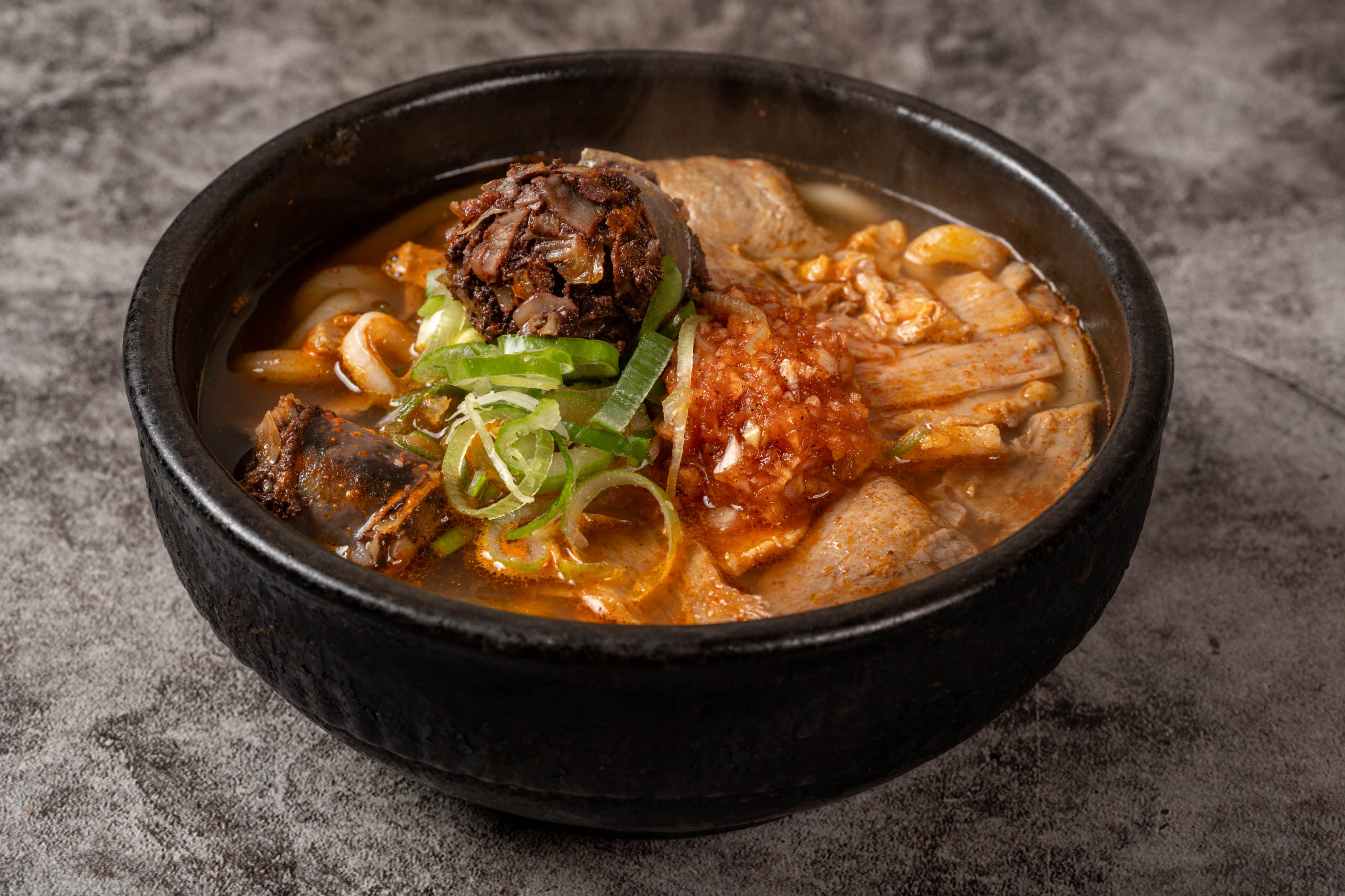 Fiery Rice Soup