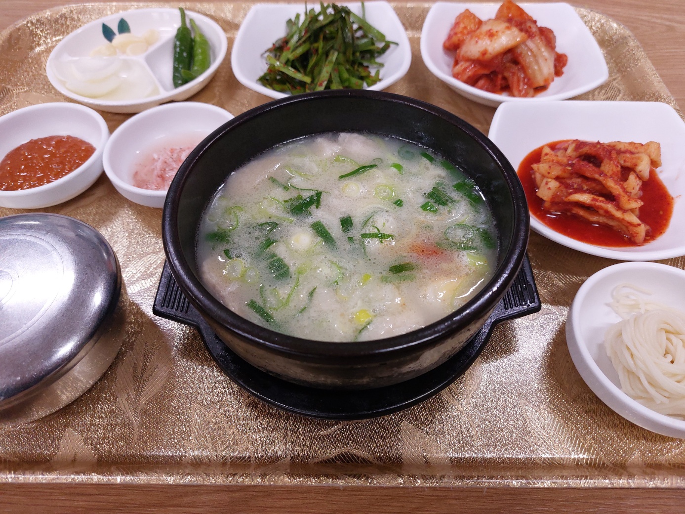 Separate Rice and Soup