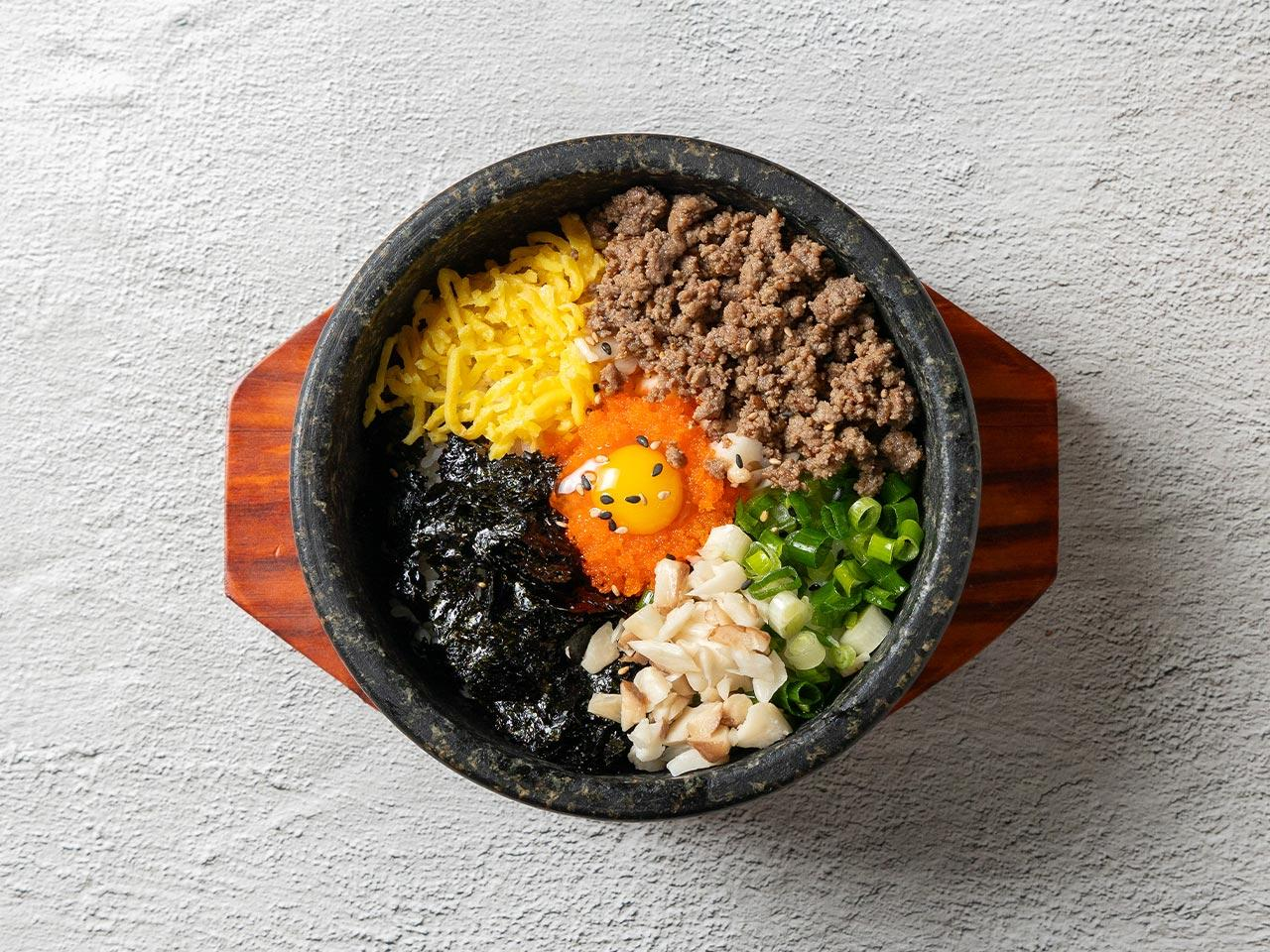 소고기 알밥