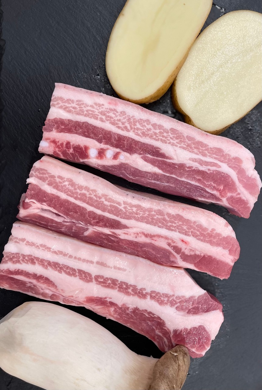 Jeju Black Pork Belly with Skin