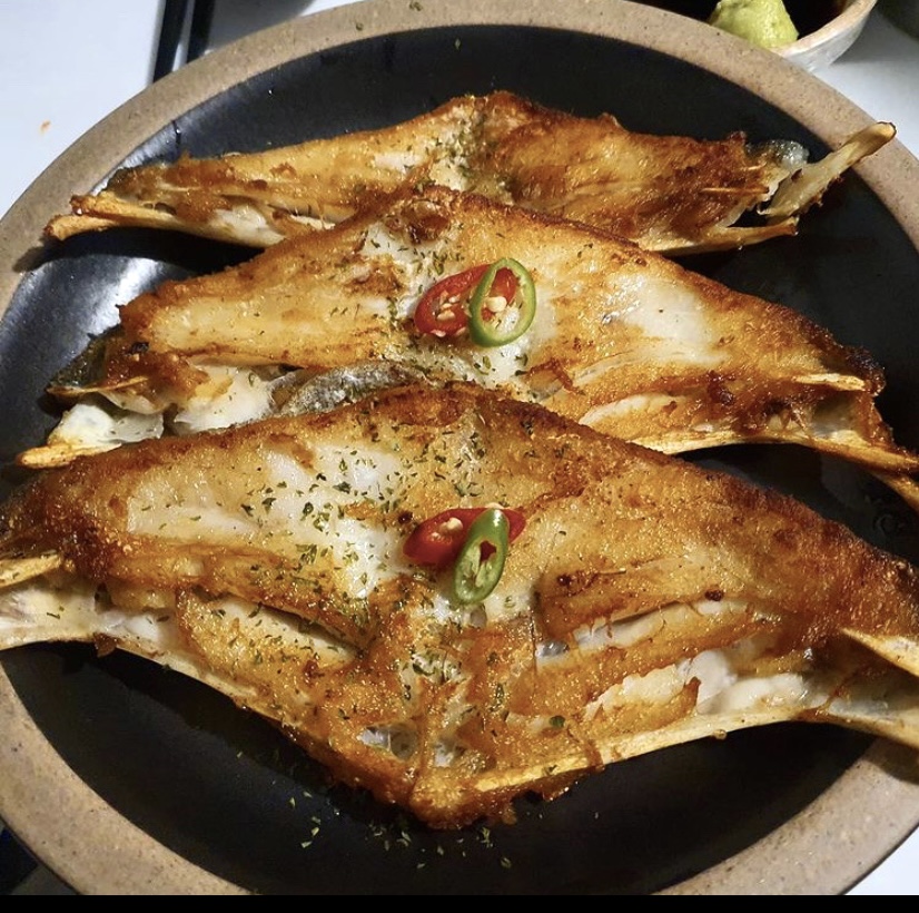 Today's Grilled Fish (Grilled Cod Neck)