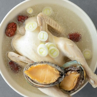 Chicken Soup with Sumac and Abalone