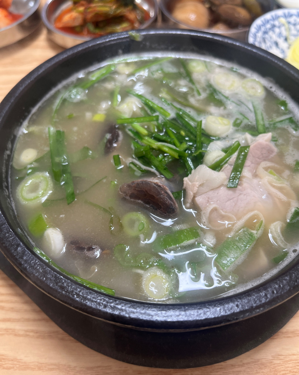 Mixed Pork and Rice Soup