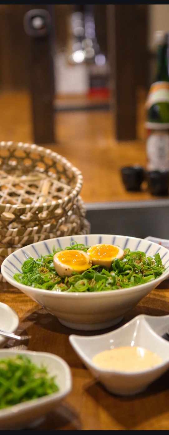 Aji Tamago (Seasoned Eggs and Green Onion Rice)