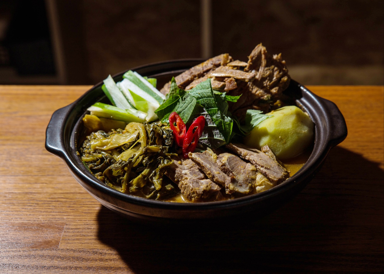 Lamb Backbone Stew