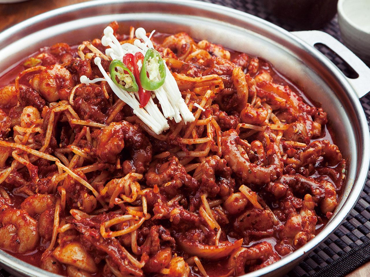Spicy Octopus Hot Pot