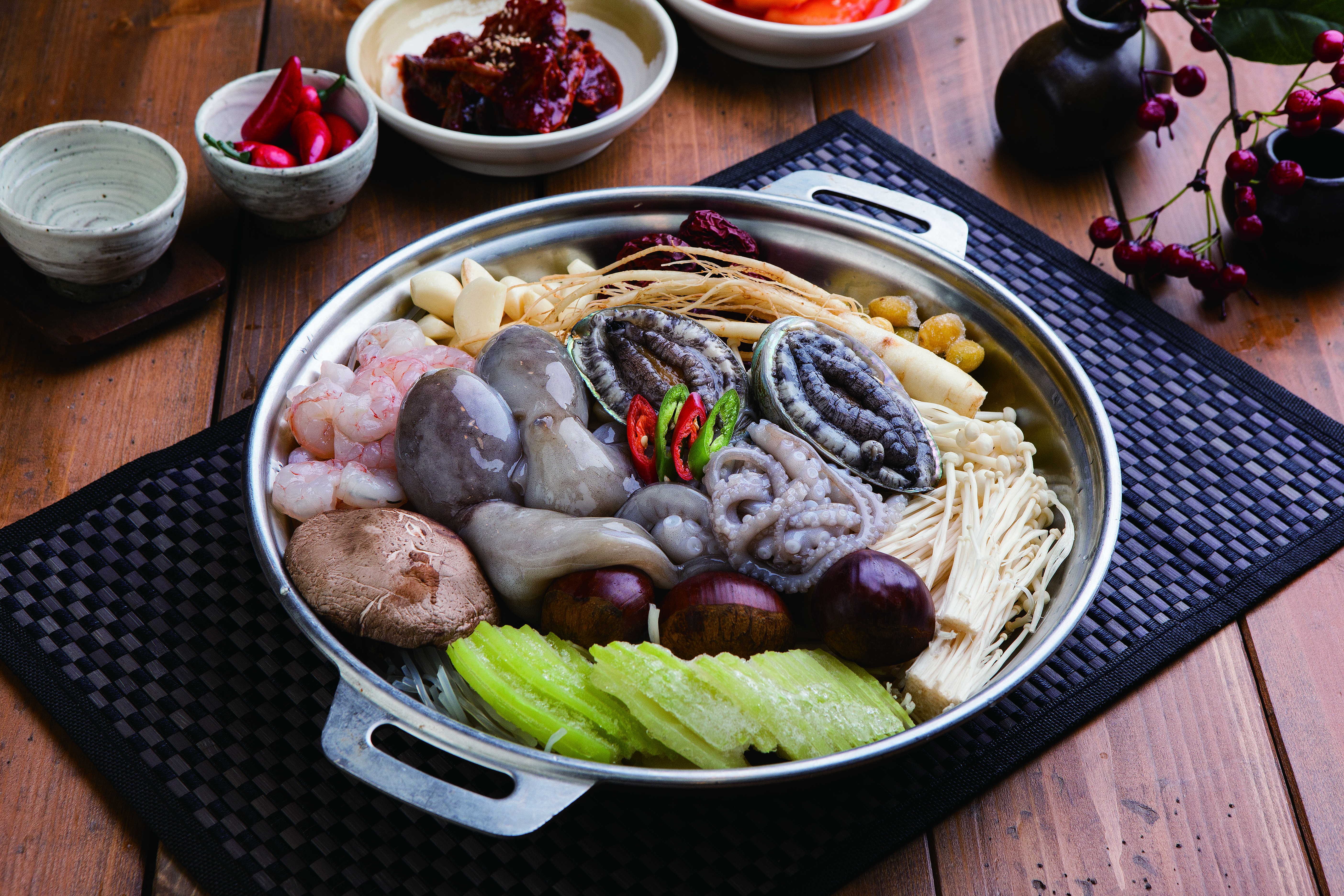 Live Octopus Soup