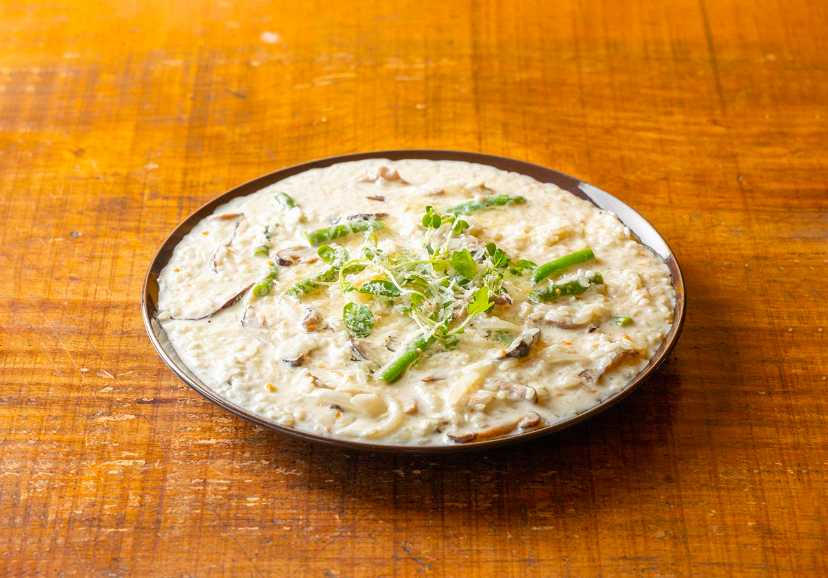 Shiitake Mushroom Truffle Cream Risotto
