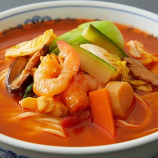 Spicy Seafood Noodle Soup