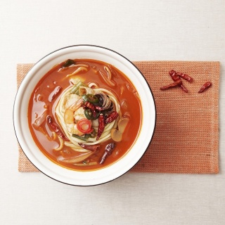 Chili Spicy Seafood Noodle Soup