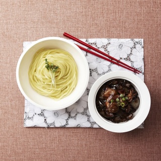 Seafood Black Bean Sauce Noodles