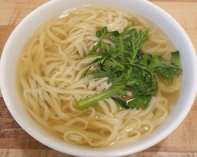 Noodle Soup with Clam