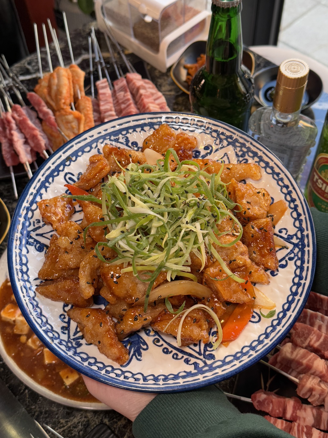 Deep-fried Pork with Sweet and Sour Sauce