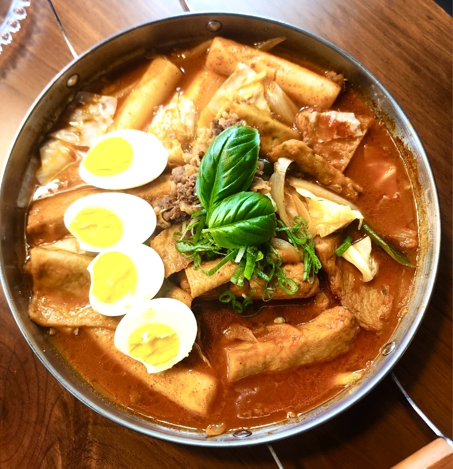 Luckhee Tteokbokki on Table