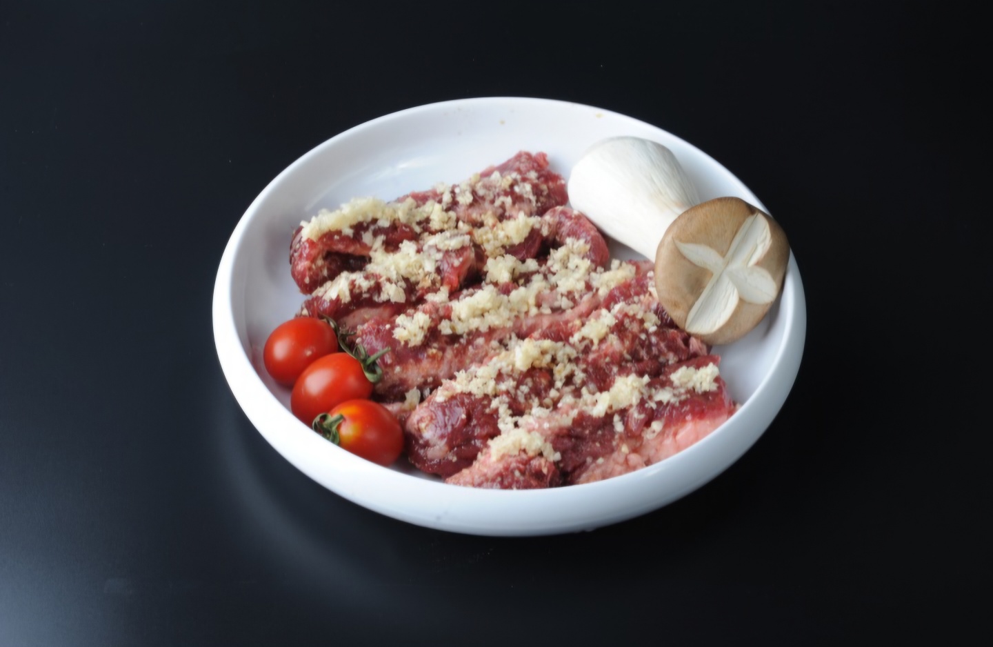 Honeycomb Sliced Garlic Galbi