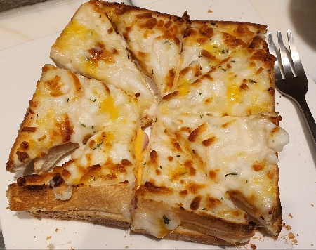 Croque Monsieur. 10 minutes for preparation