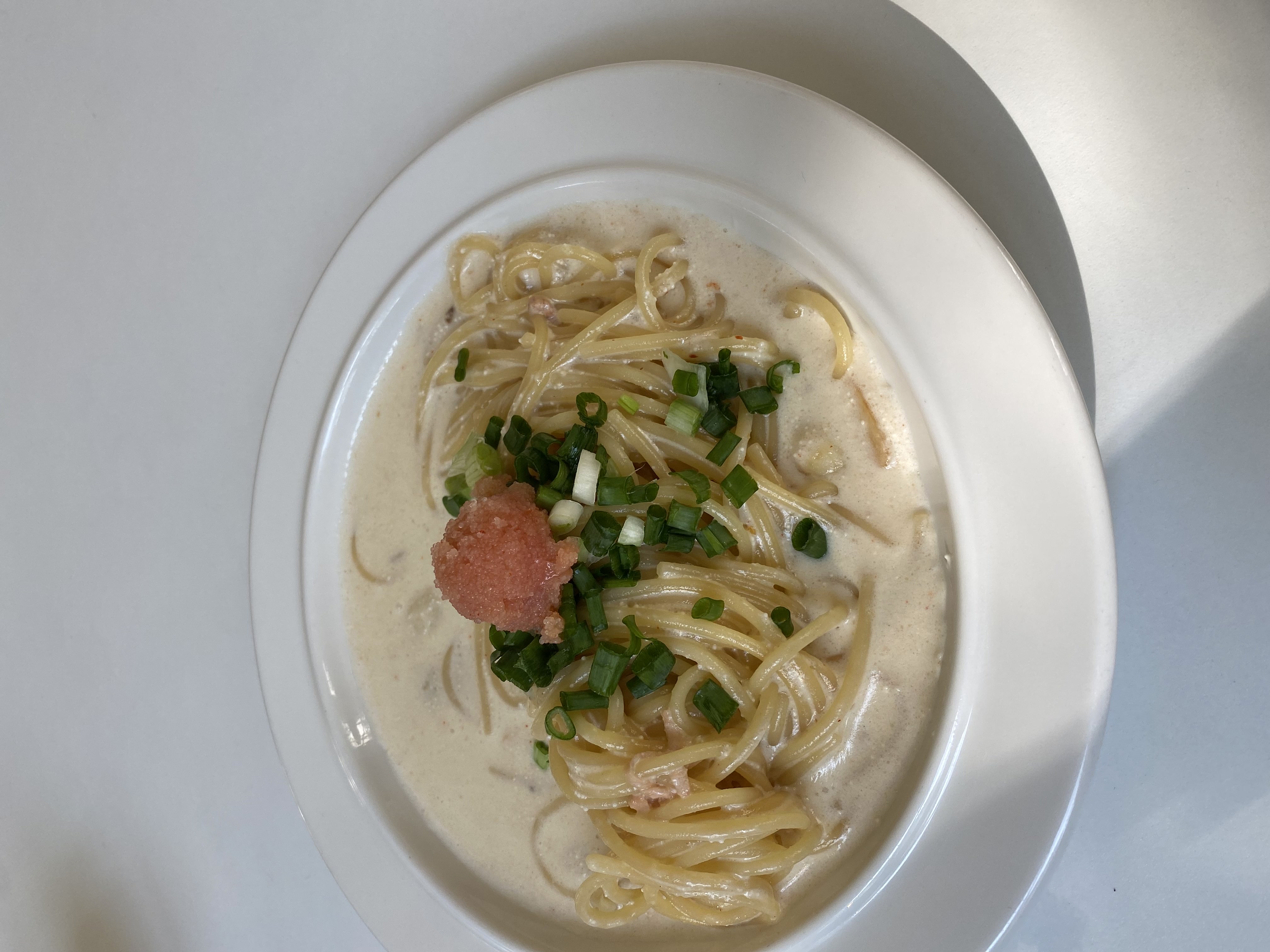 Pollock Roe Cream Pasta
