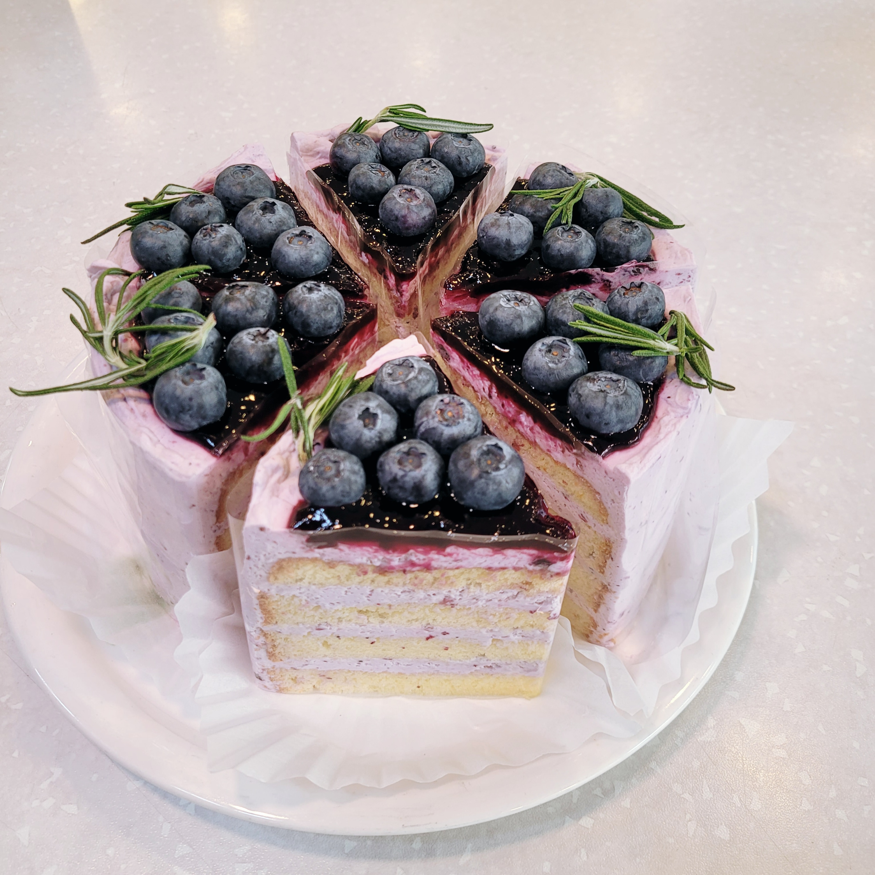 Fresh Blueberry Cake