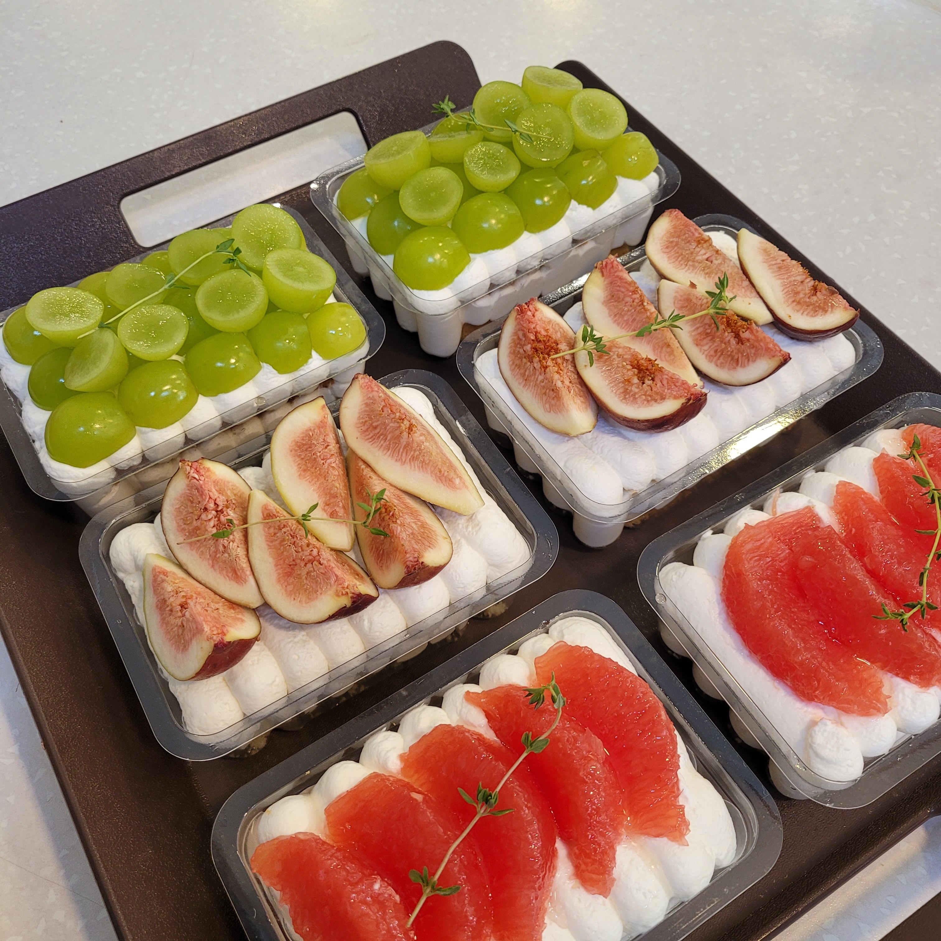 Bottle Cake Fresh Fruit Cream