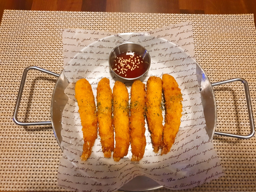 Deep-fried Jumbo Shrimp