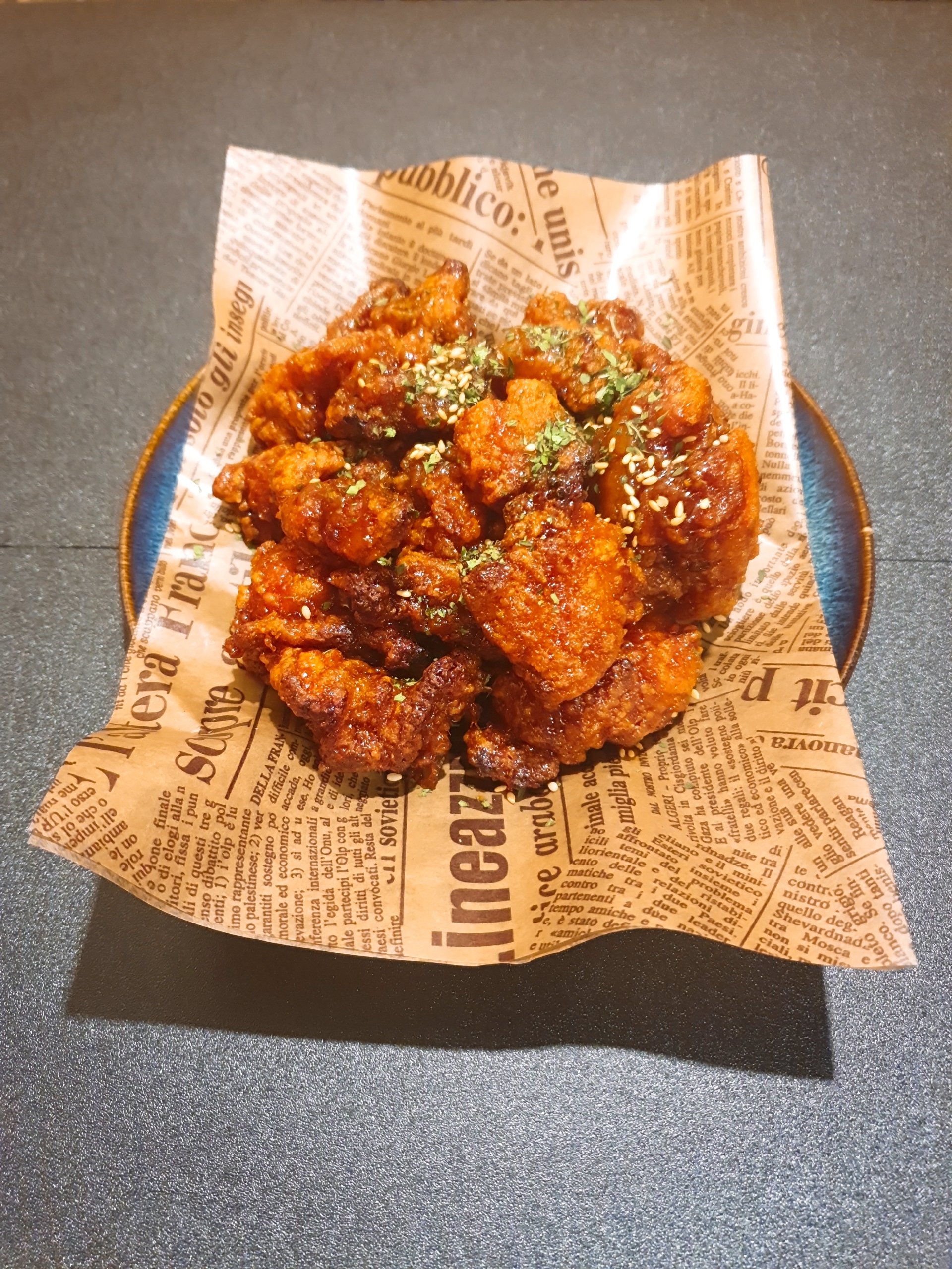 Spicy Deep-fried and Braised Chicken