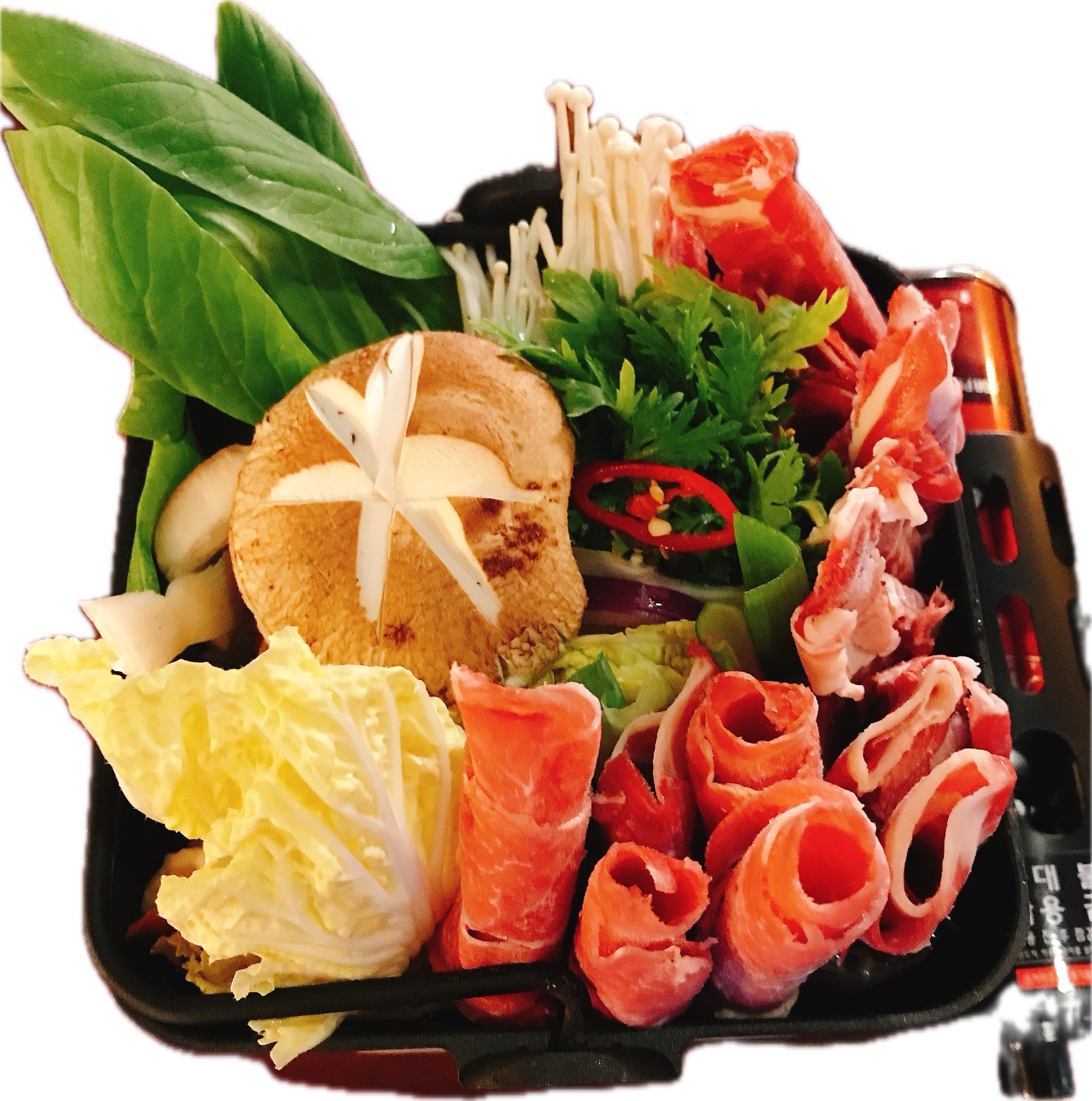 Beef and Mushroom Hot Pot