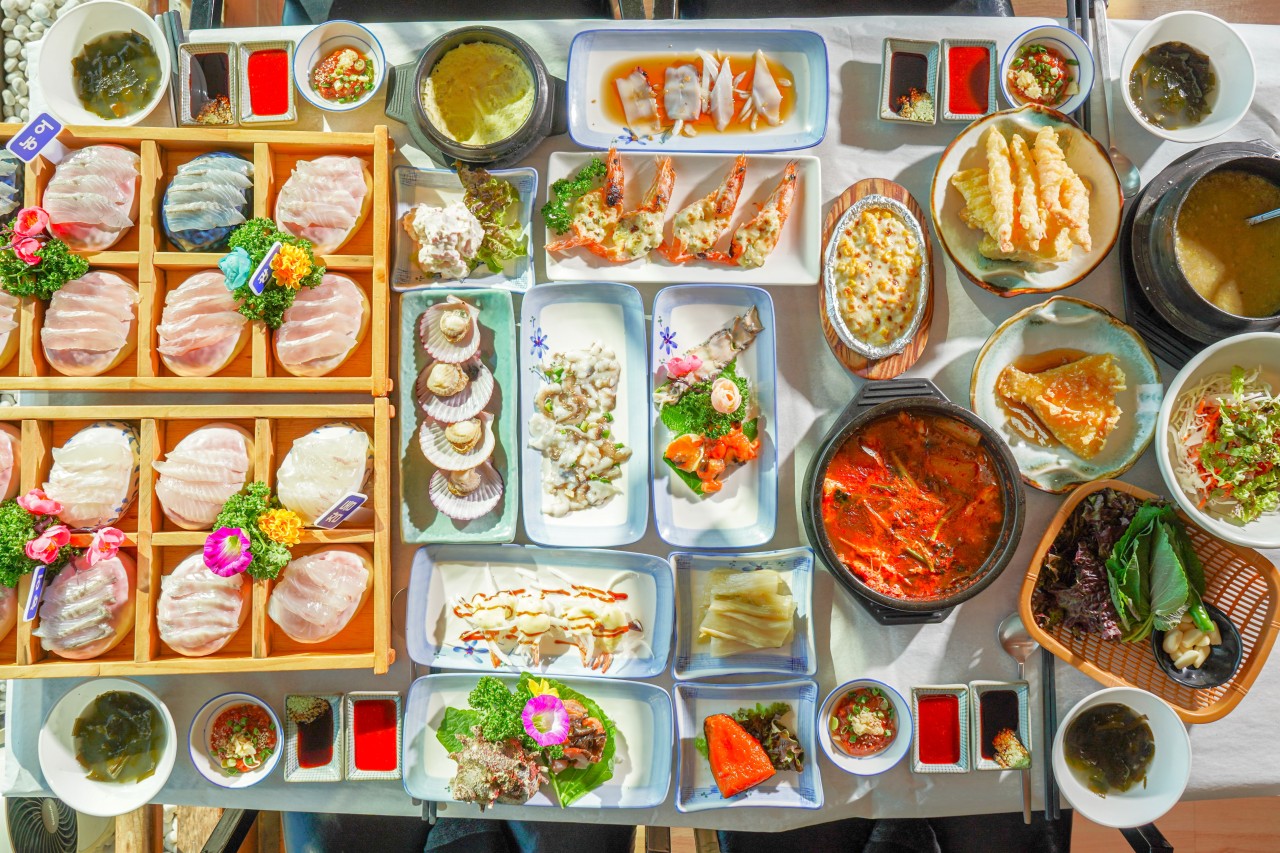 Korean Table d’hote B, for 1 Person