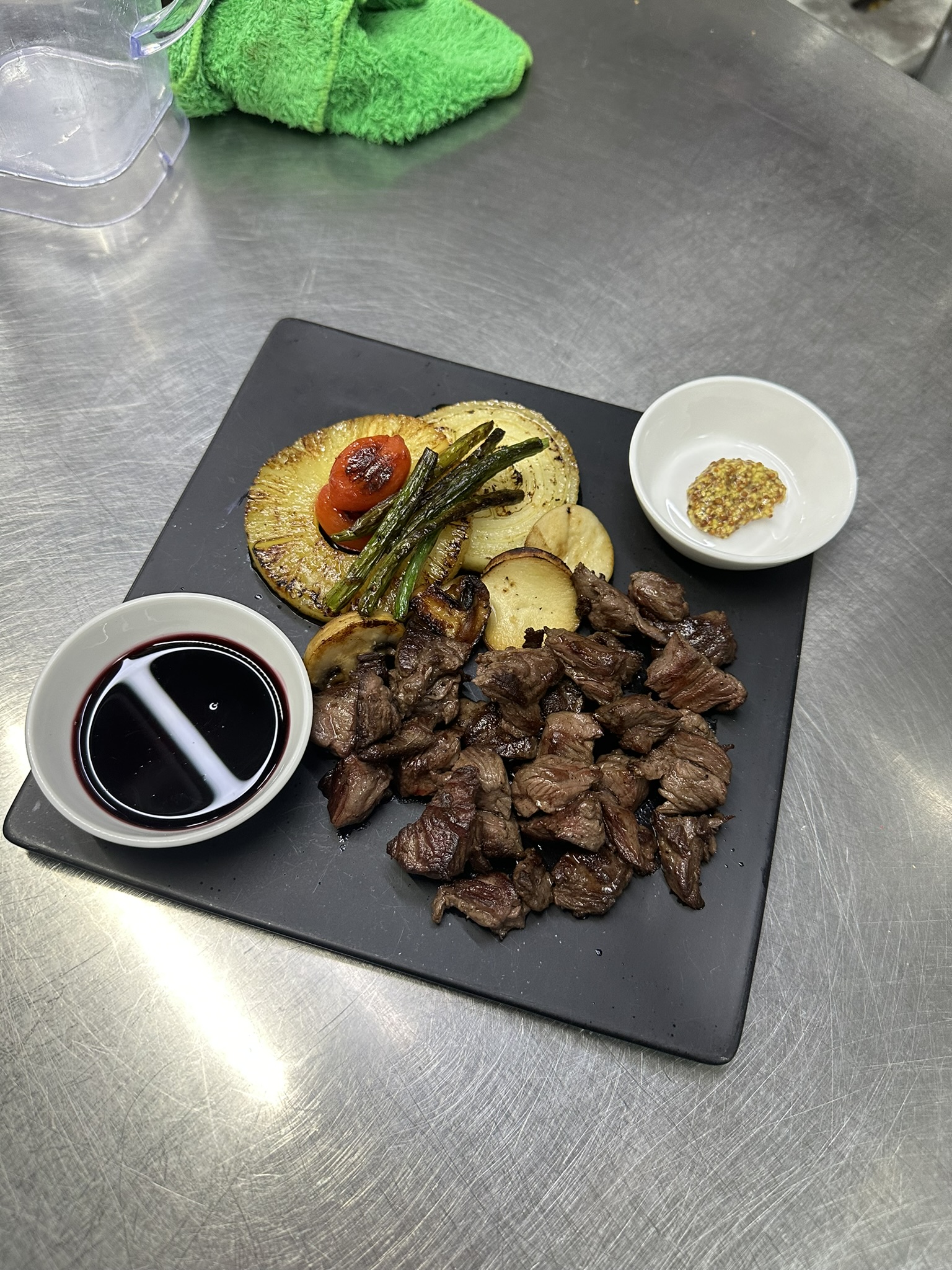 Wood-fired Cube Steak