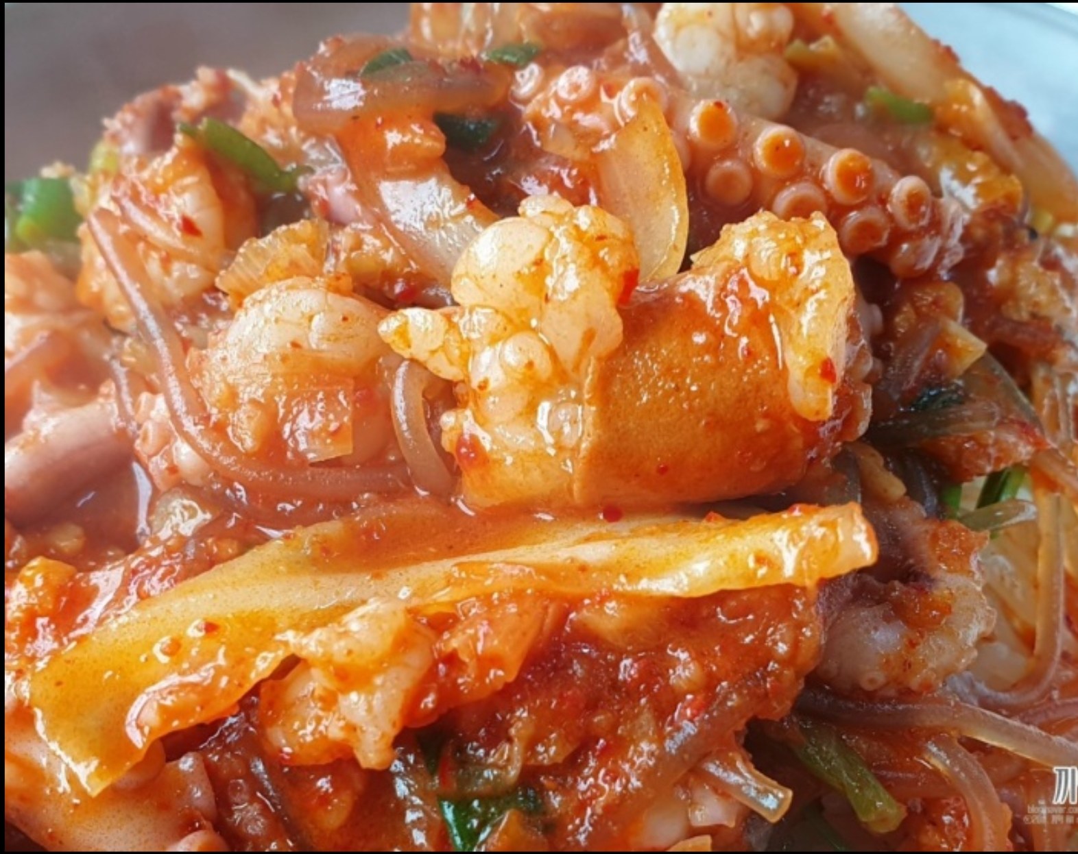 Octopus and Shrimp