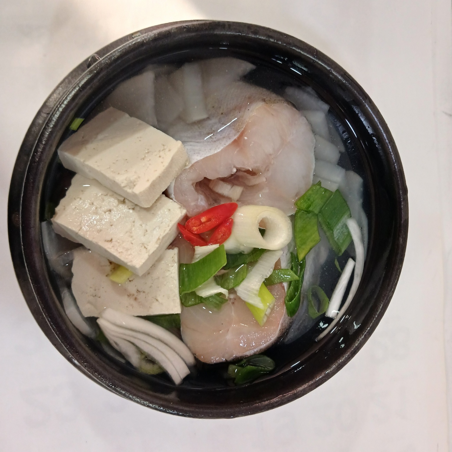Fresh Cod Soup (Winter)