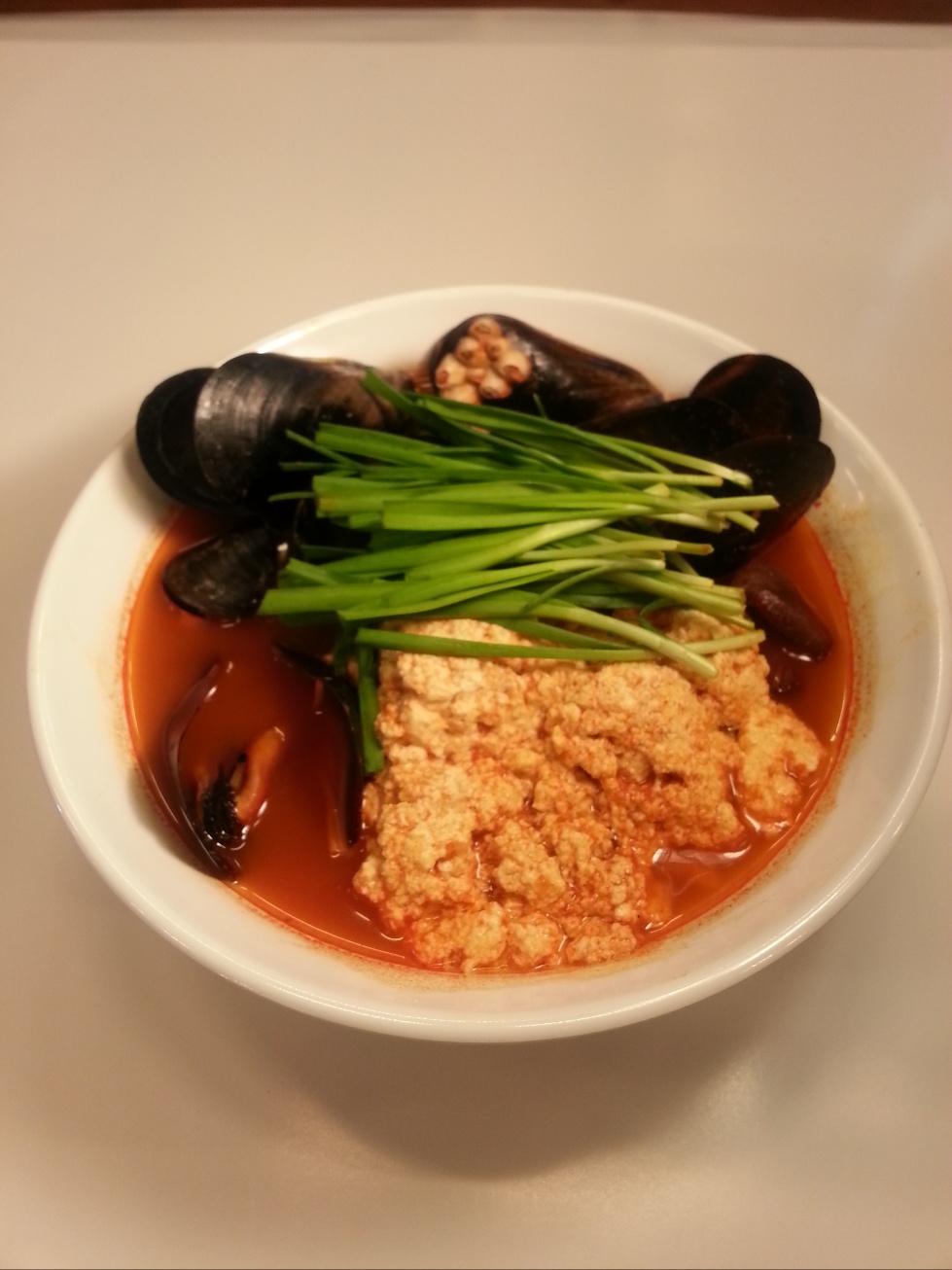 Spicy Seafood and Soft Bean Curd